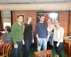 Tom  Meg  Brian  Lindsey and Lauren